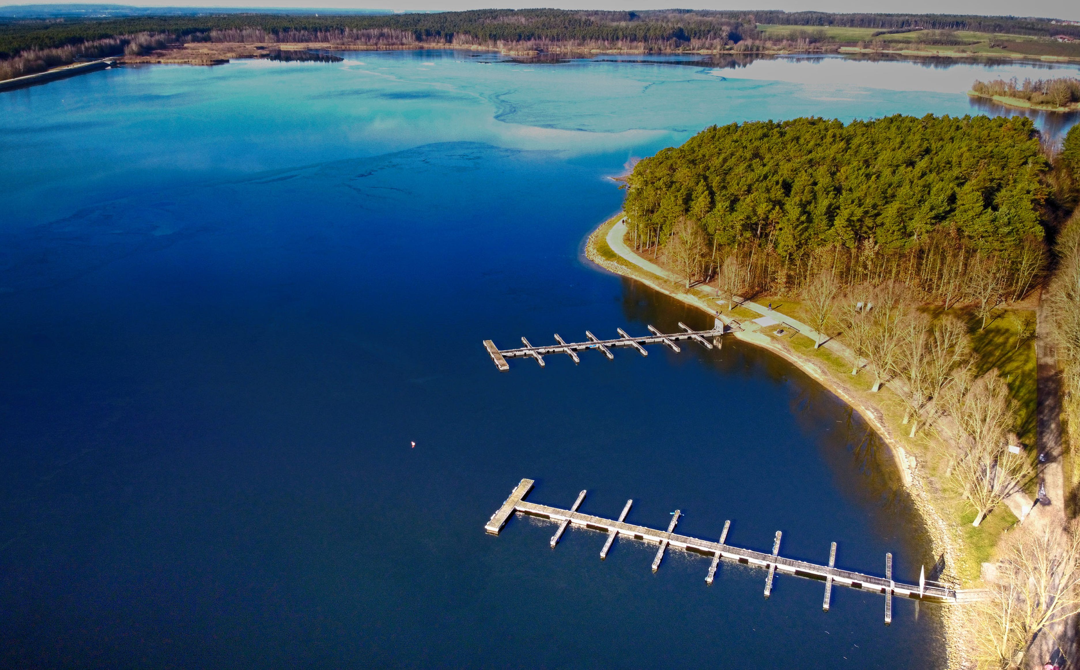 Erster Testflug Flughöhe ca. 100 Meter 
